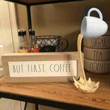 ChandeliersDecor.com-Mini Statues-Floating Coffee Cup Art Sculpture Ornament