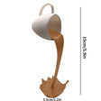 ChandeliersDecor.com-Mini Statues-Floating Coffee Cup Art Sculpture Ornament