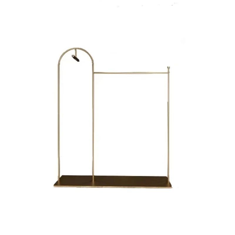 ChandeliersDecor.com-Drying Racks & Hangers-Floor Standing Metal Coat Rack Organiser
