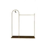 ChandeliersDecor.com-Drying Racks & Hangers-Floor Standing Metal Coat Rack Organiser