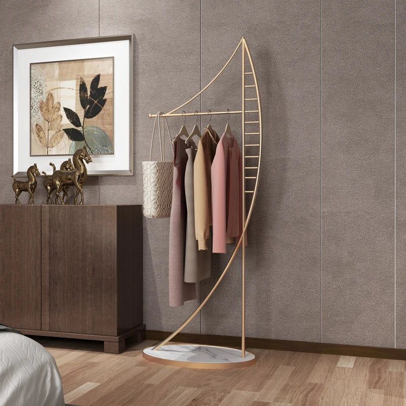 ChandeliersDecor.com-Drying Racks & Hangers-Floor Standing Spiral Storage Entrance Coat Rack
