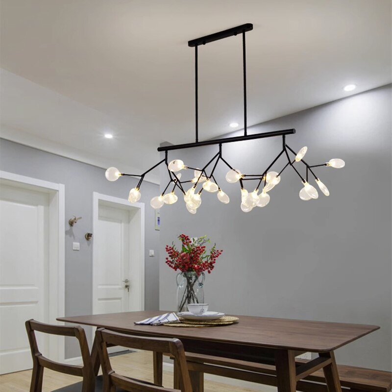 ChandeliersDecor.com-Kitchen Island-Floral Branches Chandelier: Elegant and Decorative Lighting