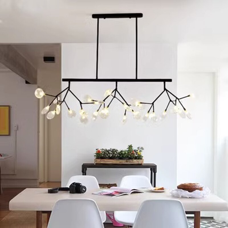 ChandeliersDecor.com-Kitchen Island-Floral Branches Chandelier: Elegant and Decorative Lighting