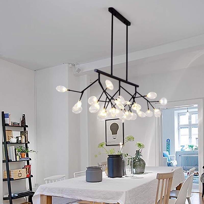 ChandeliersDecor.com-Kitchen Island-Floral Branches Chandelier: Elegant and Decorative Lighting
