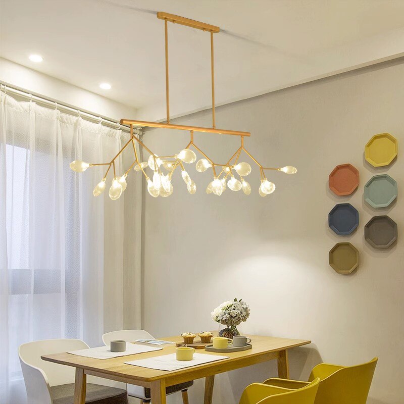 ChandeliersDecor.com-Kitchen Island-Floral Branches Chandelier: Elegant and Decorative Lighting