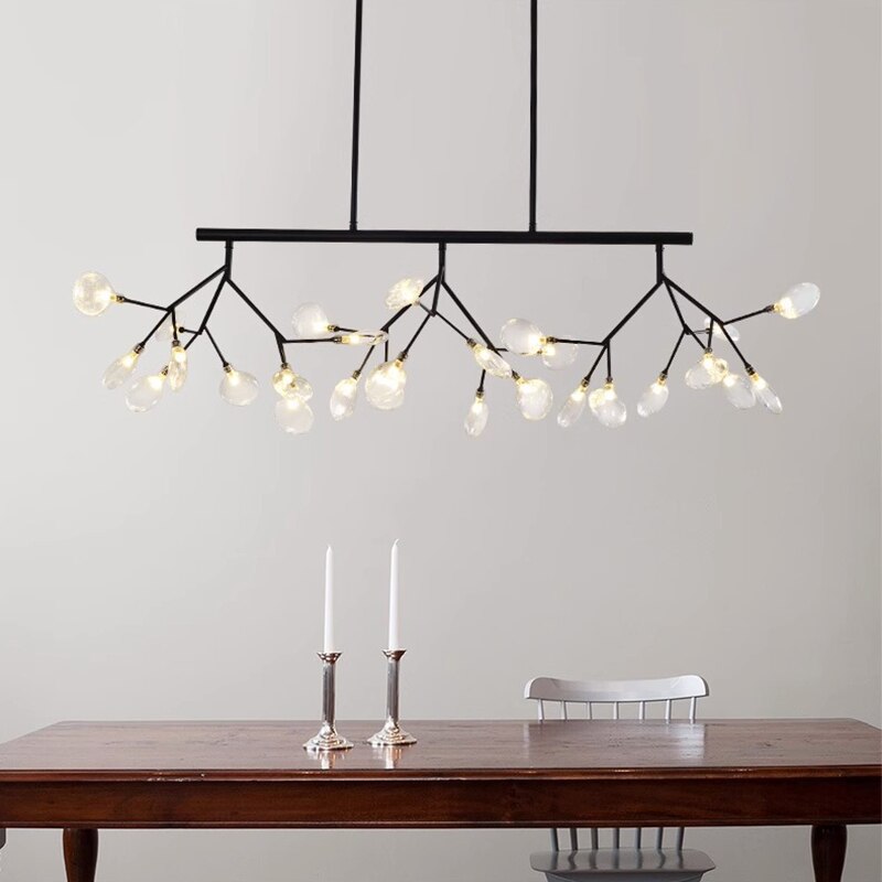 ChandeliersDecor.com-Kitchen Island-Floral Branches Chandelier: Elegant and Decorative Lighting