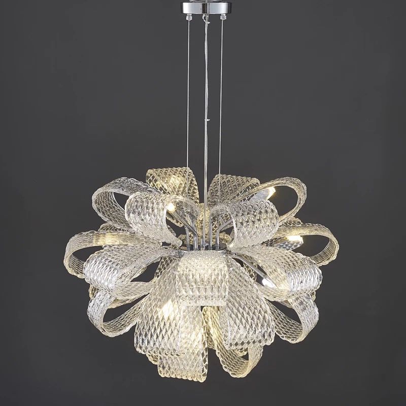 ChandeliersDecor.com-Chandeliers-Flower Crystal LED Lighting - Crystal Chandelier