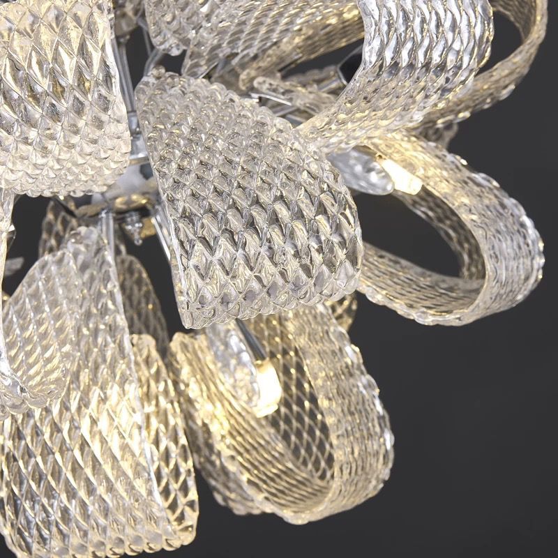 ChandeliersDecor.com-Chandeliers-Flower Crystal LED Lighting - Crystal Chandelier