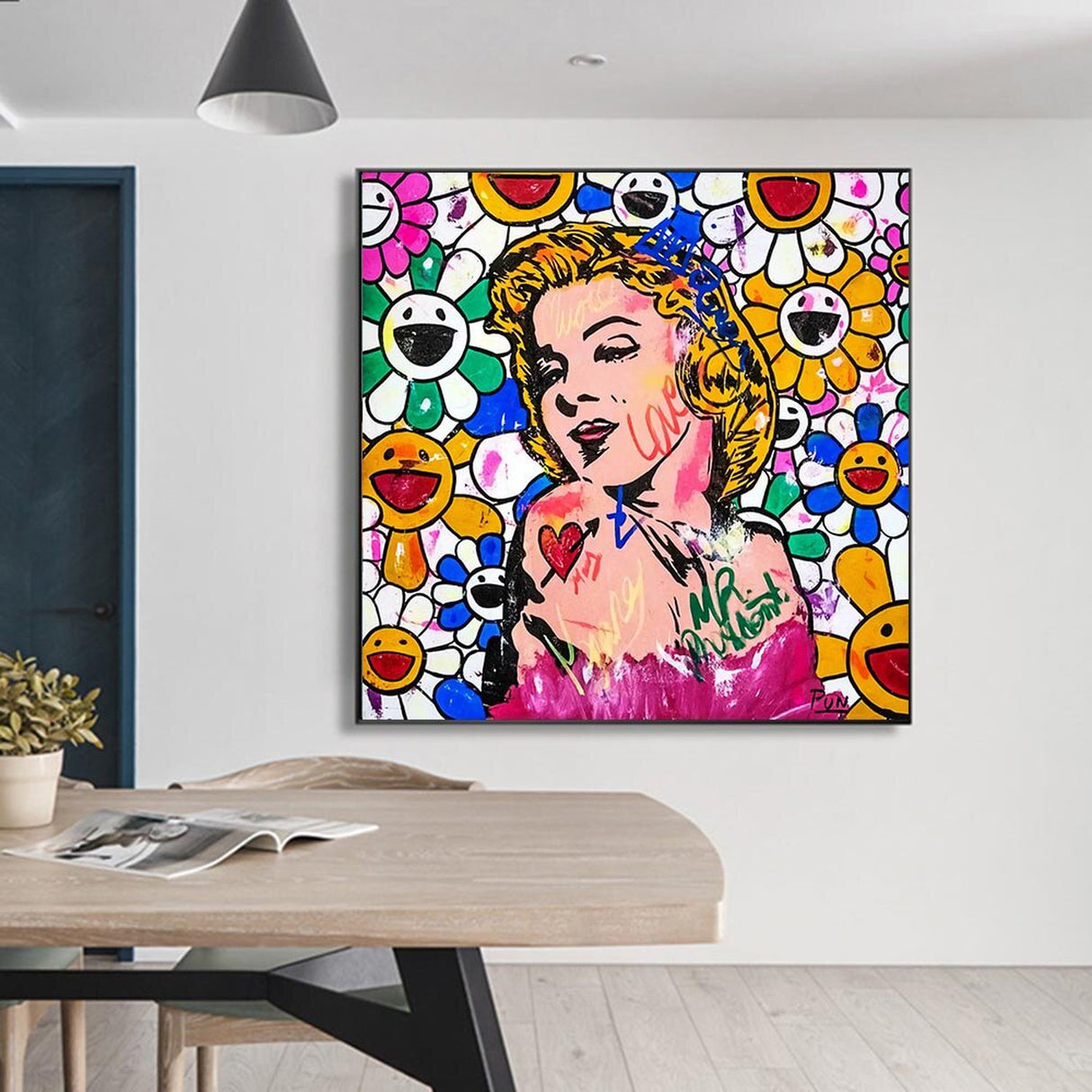 ChandeliersDecor.com-Wall Posters-Flowers - Marilyn Poster | Gorgeous Floral Arrangements