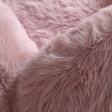 ChandeliersDecor.com-Sofa Set-Fluffy Furr 3 Seater Sofa Stretch Recliner Lazy Lounge Couch