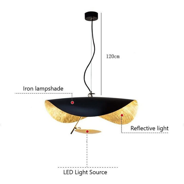 Flying Saucer Manta Pendant Lamp-ChandeliersDecor.com