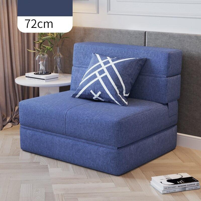 ChandeliersDecor.com-Recliners-Foldable Sofa: Lazy Recliner Sofa Dual-Use Lazy Sofa Bed