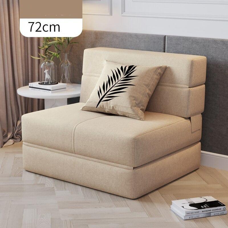 ChandeliersDecor.com-Recliners-Foldable Sofa: Lazy Recliner Sofa Dual-Use Lazy Sofa Bed