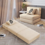 ChandeliersDecor.com-Recliners-Foldable Sofa: Lazy Recliner Sofa Dual-Use Lazy Sofa Bed
