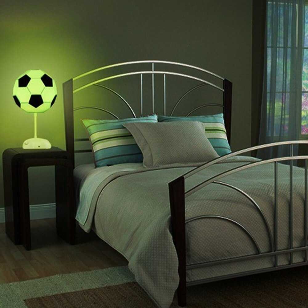 ChandeliersDecor.com-Kids Room Nursery Lighting-Football Bedside Night Lamp - Illuminate Your Space