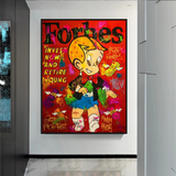ChandeliersDecor.com-Monopoly Wall Poster-Forbes Richie Invest it all: Alec Monopoly Canvas Wall Art