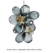 ChandeliersDecor.com-Chandeliers-Foyer Lustre Glass Balls Chandelier - Exquisite Lighting