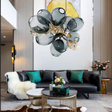 ChandeliersDecor.com-Chandeliers-Foyer Lustre Glass Balls Chandelier - Exquisite Lighting