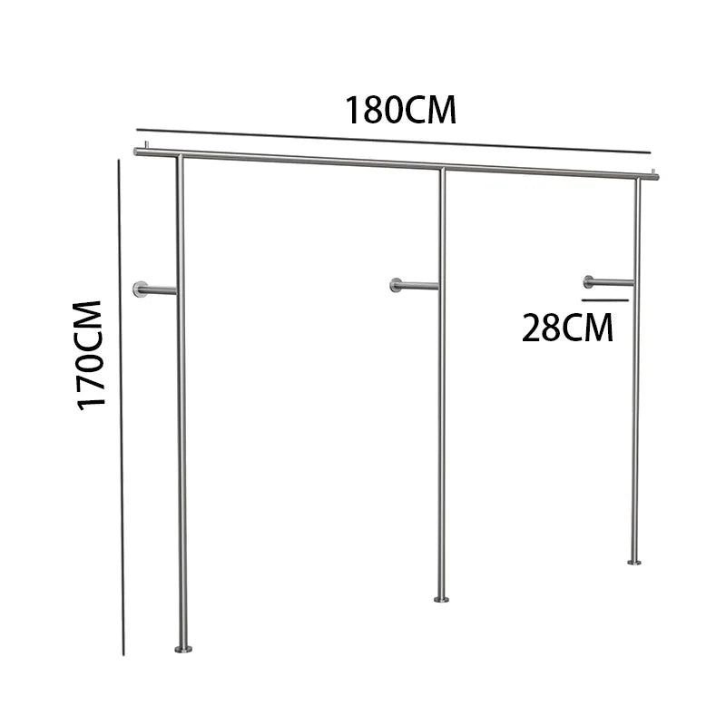ChandeliersDecor.com-Drying Racks & Hangers-Free Standing Cloth Racks Storage Wall Hanging