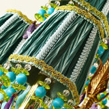 ChandeliersDecor.com-Floor Lamp-French Rococo Peacock Floor Lamp - Elegant Lighting