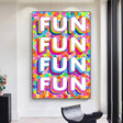 ChandeliersDecor.com-Wall Posters-Fun Colourful Canvas Wall Art