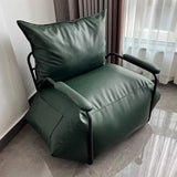 ChandeliersDecor.com-Sofa Chairs and Stools-Funda Single Leather Sofa Chair Set