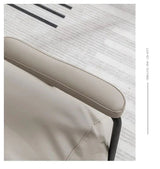 ChandeliersDecor.com-Sofa Chairs and Stools-Funda Single Leather Sofa Chair Set