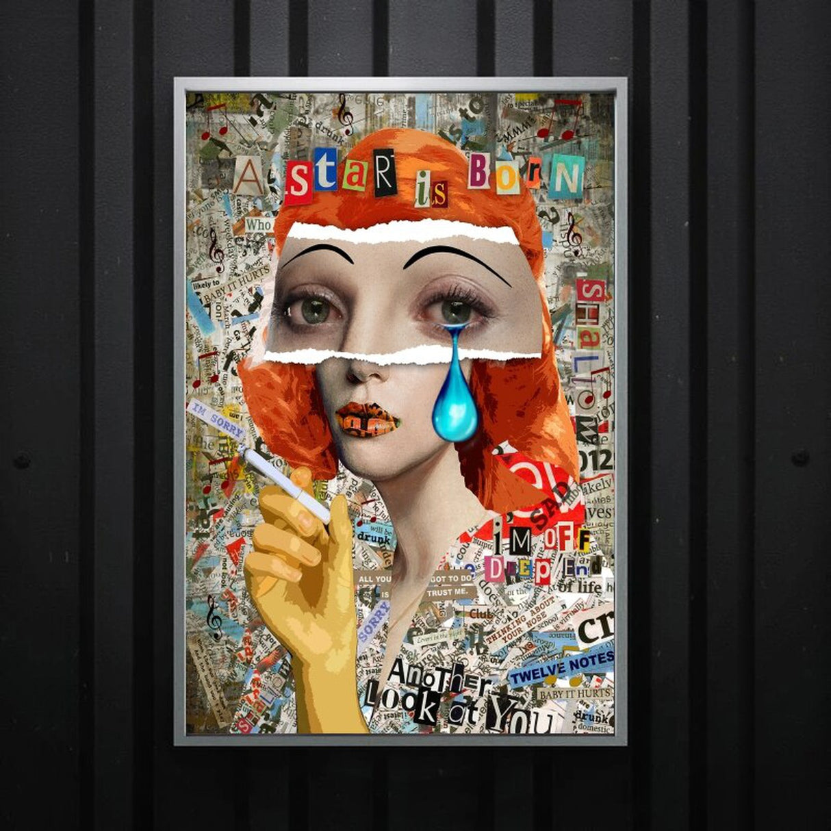 ChandeliersDecor.com-Wall Posters-Funny Art A Star is Born Canvas Wall Art