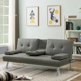 ChandeliersDecor.com-Sofa Set-Futon Convertible Sofa Bed Sleeper Couch