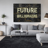 ChandeliersDecor.com-Wall Posters-Future Billionaire Canvas Wall Art