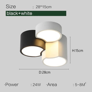 ChandeliersDecor.com-Pendant Lights-Geometric Ceiling Light for Bedroom