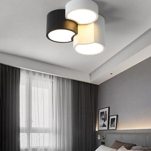 ChandeliersDecor.com-Pendant Lights-Geometric Ceiling Light for Bedroom