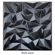 ChandeliersDecor.com-Wall Panels-Geometric Diamond Carved 3D Wall Panel - 50x50cm