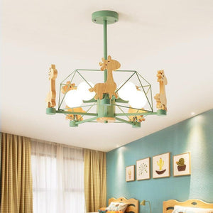 ChandeliersDecor.com-Kids Room Nursery Lighting-Giraffe Ceiling Light - Kids Nursery lighting
