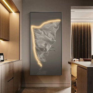 ChandeliersDecor.com-LED Wall Art-Girl Dance Art LED Wall Lamp for Interior Decoration