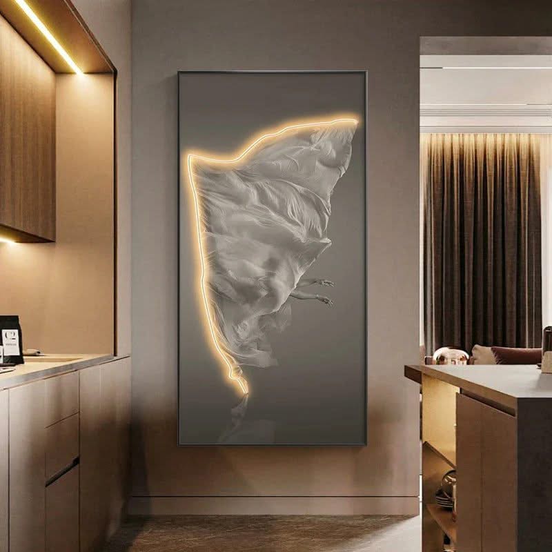 Girl Dance Art LED Wall Lamp for Interior Decoration-ChandeliersDecor.com
