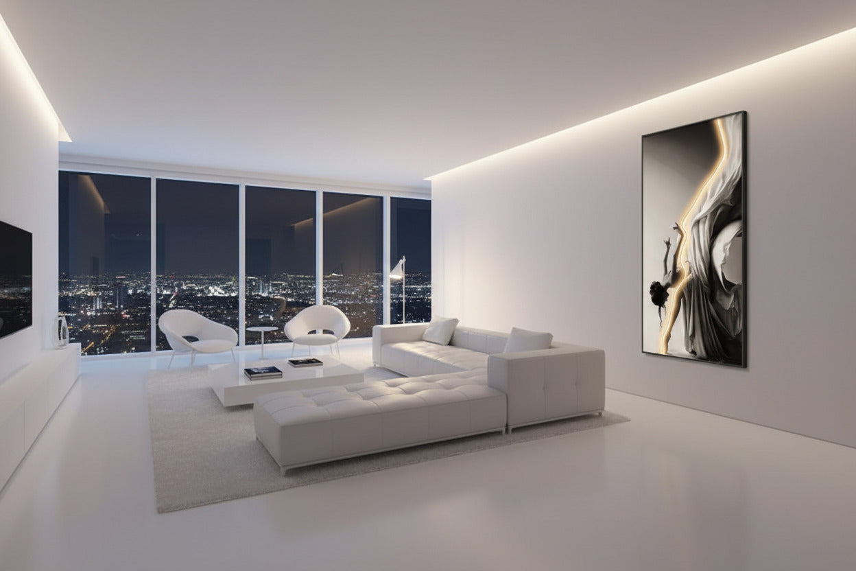 Girl Dance Art LED Wall Lamp for Interior Decoration-ChandeliersDecor.com