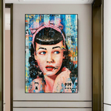 ChandeliersDecor.com-Wall Posters-Girl Fashion Wall Art Canvas