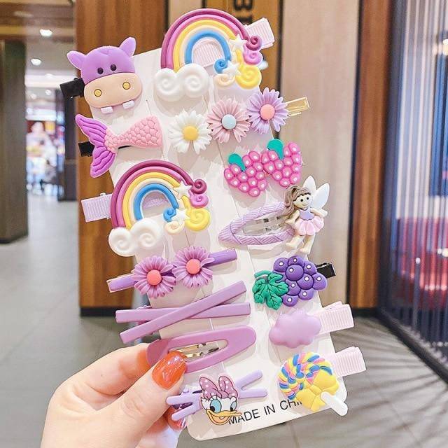 ChandeliersDecor.com-Girls Hair Clips - Cute Barrettes for Childrens Parties and Gifting
