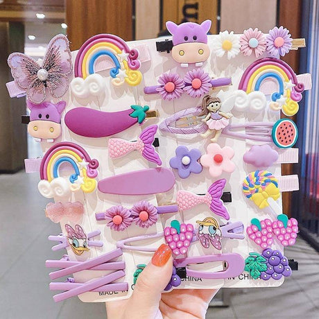 ChandeliersDecor.com-Girls Hair Clips - Cute Barrettes for Childrens Parties and Gifting