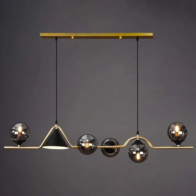 Glass Ball Chandelier: Elegant Lighting for Kitchen-ChandeliersDecor.com