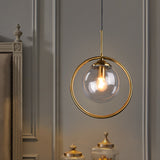 ChandeliersDecor.com-Pendant Lights-Glass Ball Chandelier: Elegant Pendant Lamp Light