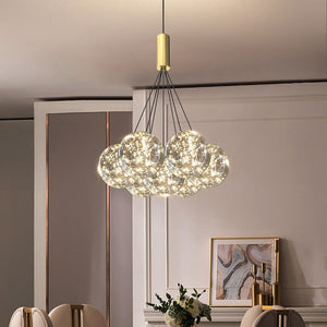 ChandeliersDecor.com-Chandeliers-Glass Ball Chandeliers for Living Room and Dining