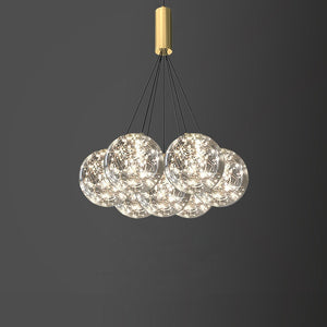 ChandeliersDecor.com-Chandeliers-Glass Ball Chandeliers for Living Room and Dining