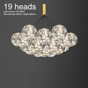 ChandeliersDecor.com-Chandeliers-Glass Ball Chandeliers for Living Room and Dining