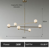 ChandeliersDecor.com-Pendant Lights-Glass Ball Hanging Light: Stylish Lighting Solution