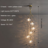 ChandeliersDecor.com-Chandeliers-Glass Ball Pendant Chandelier: Elegant Lighting Fixture