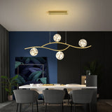 ChandeliersDecor.com-Kitchen Island-Glass Ball Pendant Light – Illuminate with Grace