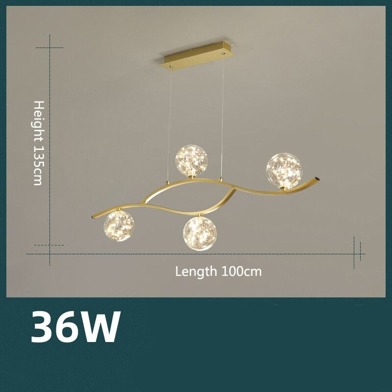 ChandeliersDecor.com-Kitchen Island-Glass Ball Pendant Light – Illuminate with Grace