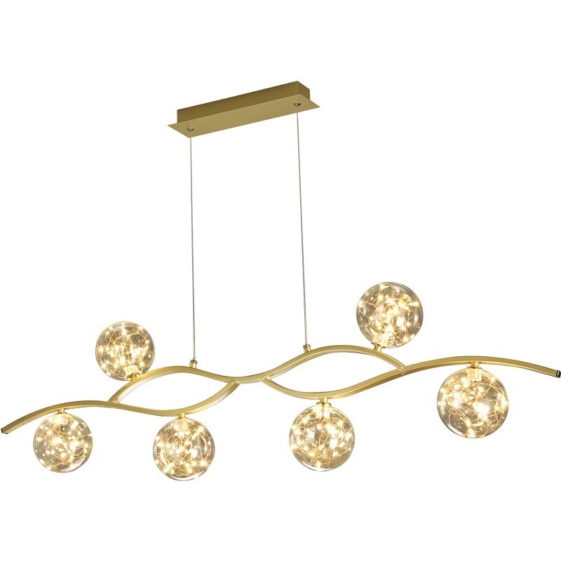 ChandeliersDecor.com-Kitchen Island-Glass Ball Pendant Light – Illuminate with Grace